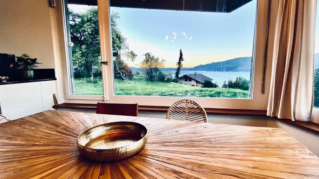 Lakeview Little House Krattigen Екстериор снимка