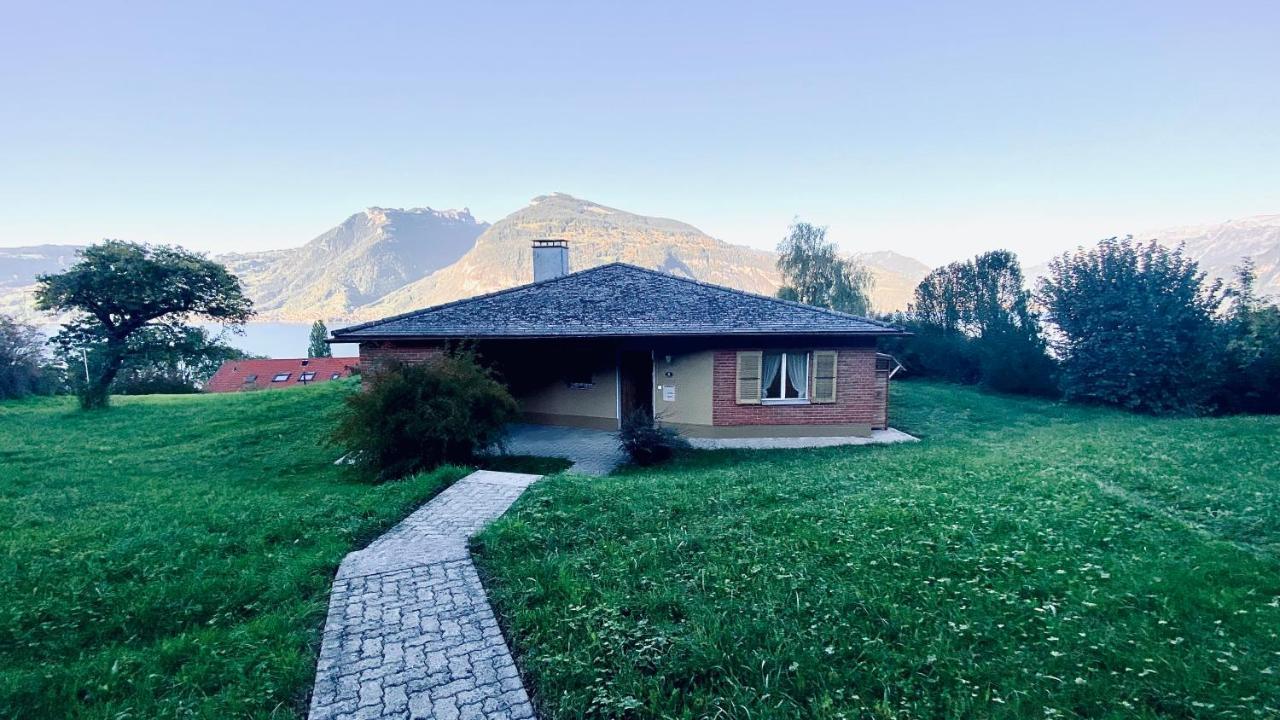 Lakeview Little House Krattigen Екстериор снимка