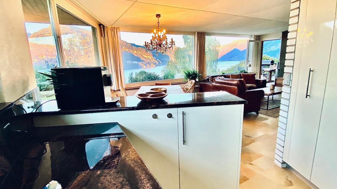 Lakeview Little House Krattigen Екстериор снимка